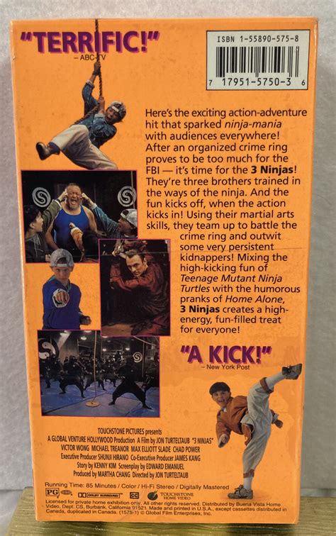 3 ninjas vhs|More.